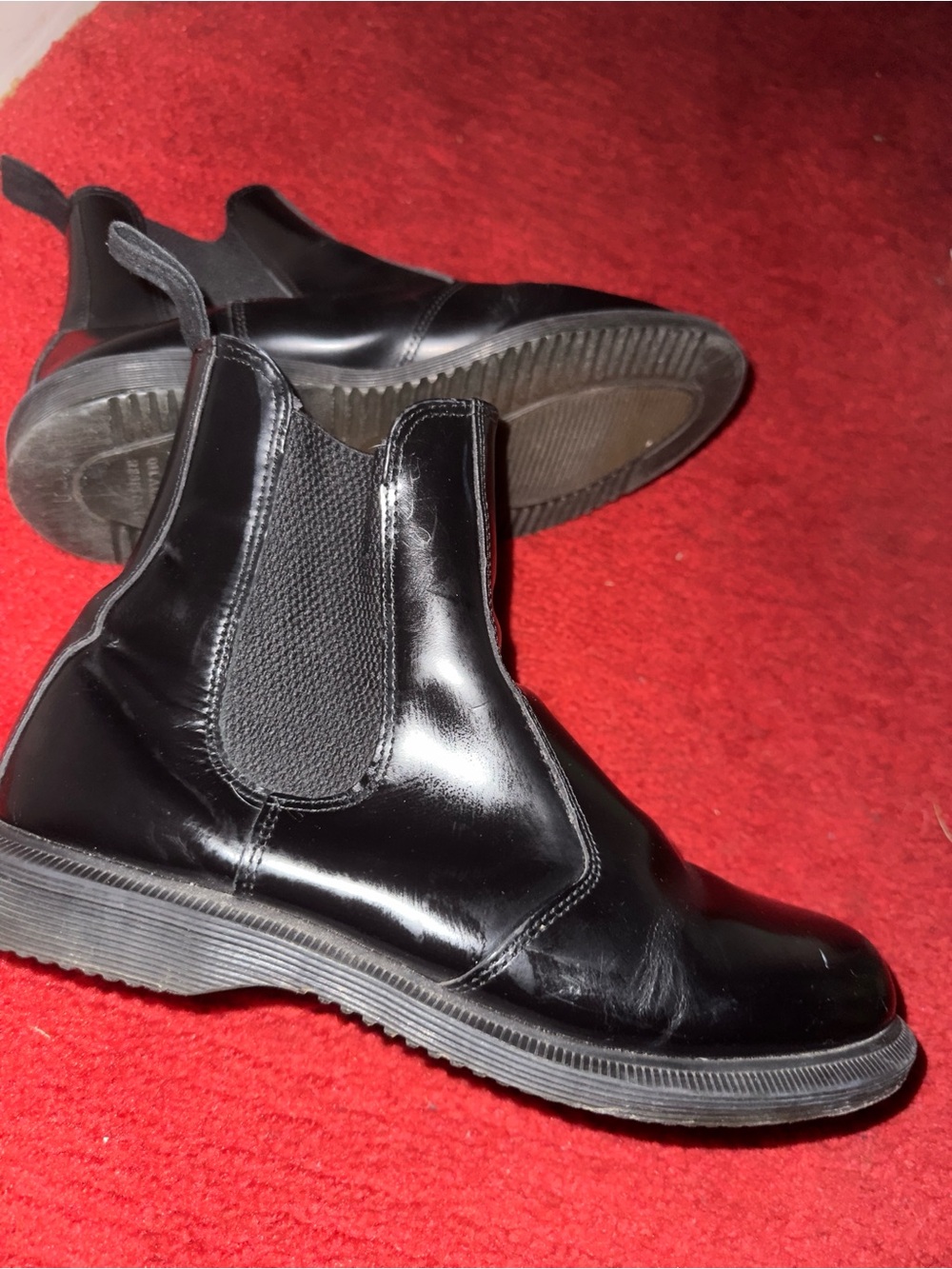 Dr. Martens Black Chelsea Ankle Boots
